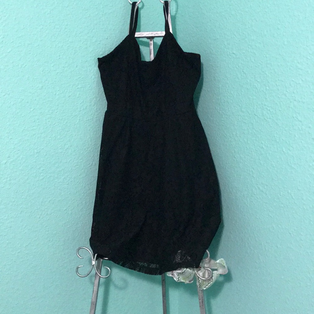 Lace black dress!